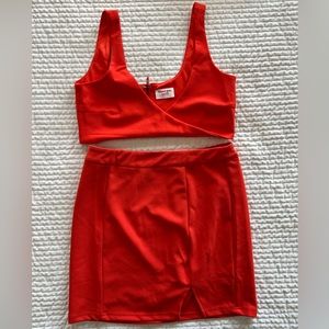 Orange Matching Showpo Set